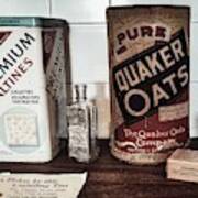 Vintage Pantry Poster