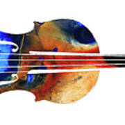 Violin Art By Sharon Cummings Poster