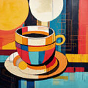 Visual Delight In Every Cup Poster