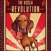 Vizsla Revolution Poster