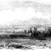 Wagon Train, 1859 Poster