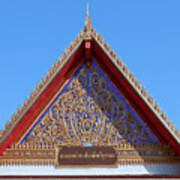 Wat Maha Pruettharam Gable Dthb1049 Poster