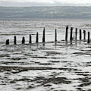 West Kirby. Stakes On The Shoreline. Poster