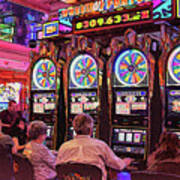 Wheel Of Fortune Flamingo Las Vegas Poster