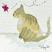 Whimsy Kitty 18 Poster