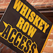 Whiskey Row Poster