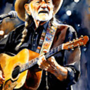 Willie Nelson 11jan24 Poster