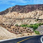 Winding Road Baja California Poster