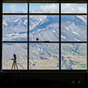 Window On Mount Saint Helens Poster