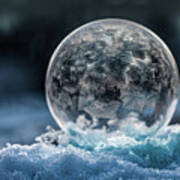 Winter Bubbles Vii Poster