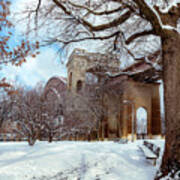 Winter In Astoria Park Poster