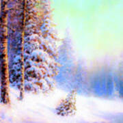 Winter Snow Beauty Poster