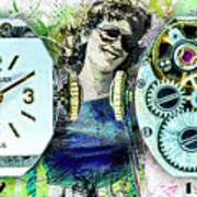 Wittnauer 4d2 Ladies Wrist Watch 17 Jewel Poster