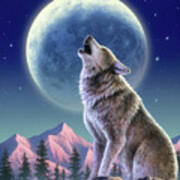 Wolf Moon Poster