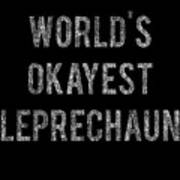 Worlds Okayest Leprechaun Poster