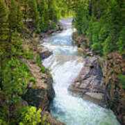 Yaak Falls Poster