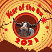 Year Of The Ox Poster