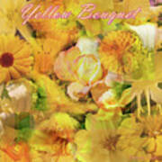 Yellow Bouquet Poster