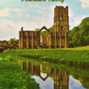 Yorkshire Fountains Abbey Poster