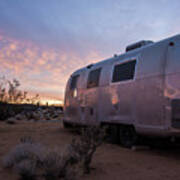 Yucca Valley Airstream Poster