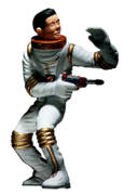 Man In A Spacesuit Art Print