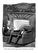 Elderly Man and Lawyer Discussing Will Art Print