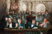 Make Way For The Bad Guys Col Art Print