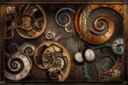 Steampunk - Abstract - Time Is Complicated Art Print