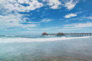 Huntington Beach Pier, California #1 Photograph by Maggie Mccall - Fine ...