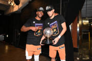Devin Booker And Chris Paul #1 Art Print
