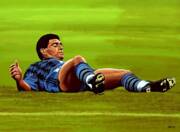 Diego Maradona 2 Art Print Diego Maradona 2 Art Print