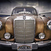 Boxed-in-benz...... Art Print