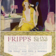 Fripp's Olive Oil Soap - The Toilet Art Print