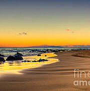 Keawakapu Beach Sunrise Art Print