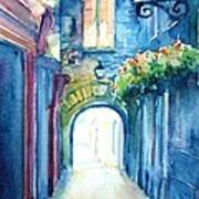 The Butter Slip Medieval Archway Kilkenny City Art Print