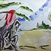 Memory Of  Paul Cezanne Art Print