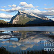 0174 Rundle Mountain Art Print