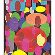 057 Colorful Bubbles Art Print