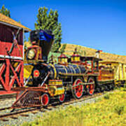 Virginia And Truckee Gold Rush Train 22 #1 Art Print