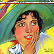 1920s Usa Picture Play Magazine Cover Art Print