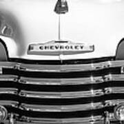 1952 Chevrolet Pickup Truck Grille Emblem Art Print