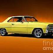 1966 Chevrolet Nova Ss Art Print