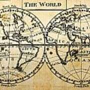 A New Geographical Pocket Companion Comprehending A Description Of The Habitable World New York 1795 Art Print