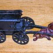 Antique Cast Iron Toy #1 Art Print