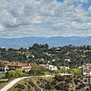 Beverly Park Beverly Ridge Terrace Luxury Residence Homes Beverly Hills Ca   #1 Art Print