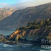 Big Sur Coastal Cliffs #1 Art Print