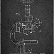 Binocular Microscope Patent Drawing From 1931 Art Print