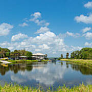 Concession Area In Myakka River State #1 Art Print