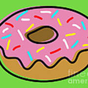 Donut #1 Art Print