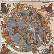 Drer Star Map, 1515 #1 Art Print